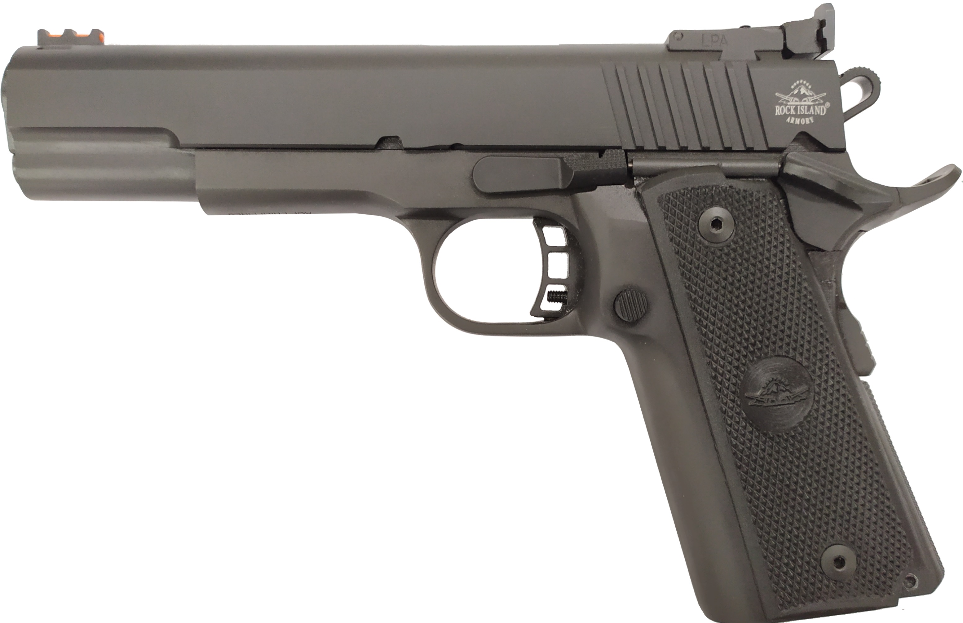 Rock Island Armory M1911-A2 1911 Style Pistol .22 TCM 5" 10RD Pistol, Black