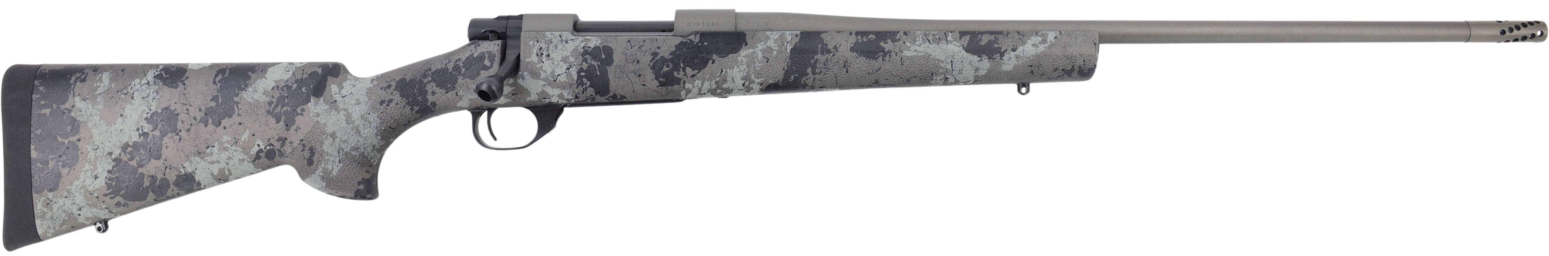 HOWA 1500 M1500 Fence Line 6.5 PRC 24" 3RD Rifle, Tungsten image 1