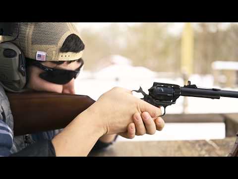 Heritage Mfg Rancher Rough Rider .22 LR 16.12" 6RD Single Action Only Revolver, Black image 7
