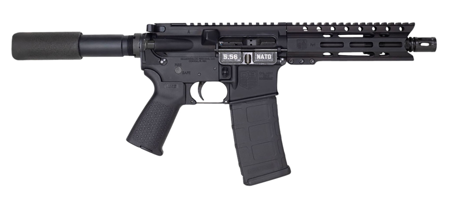 Diamondback DB15 AR Pistol Carbine Length 5.56 NATO 7" 30RD Pistol, Black image 1