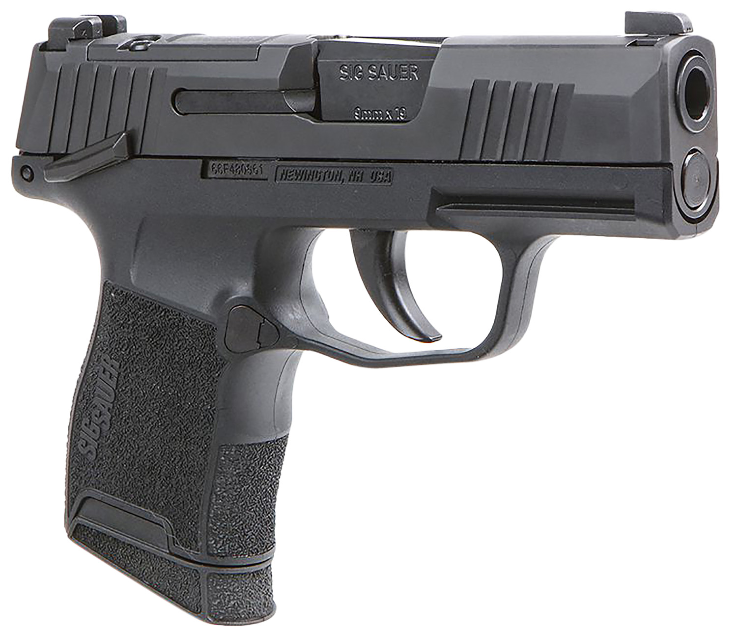 Sig Sauer P365 9mm Luger 3.1" 10RD Striker-Fired Pistol, Black image 1