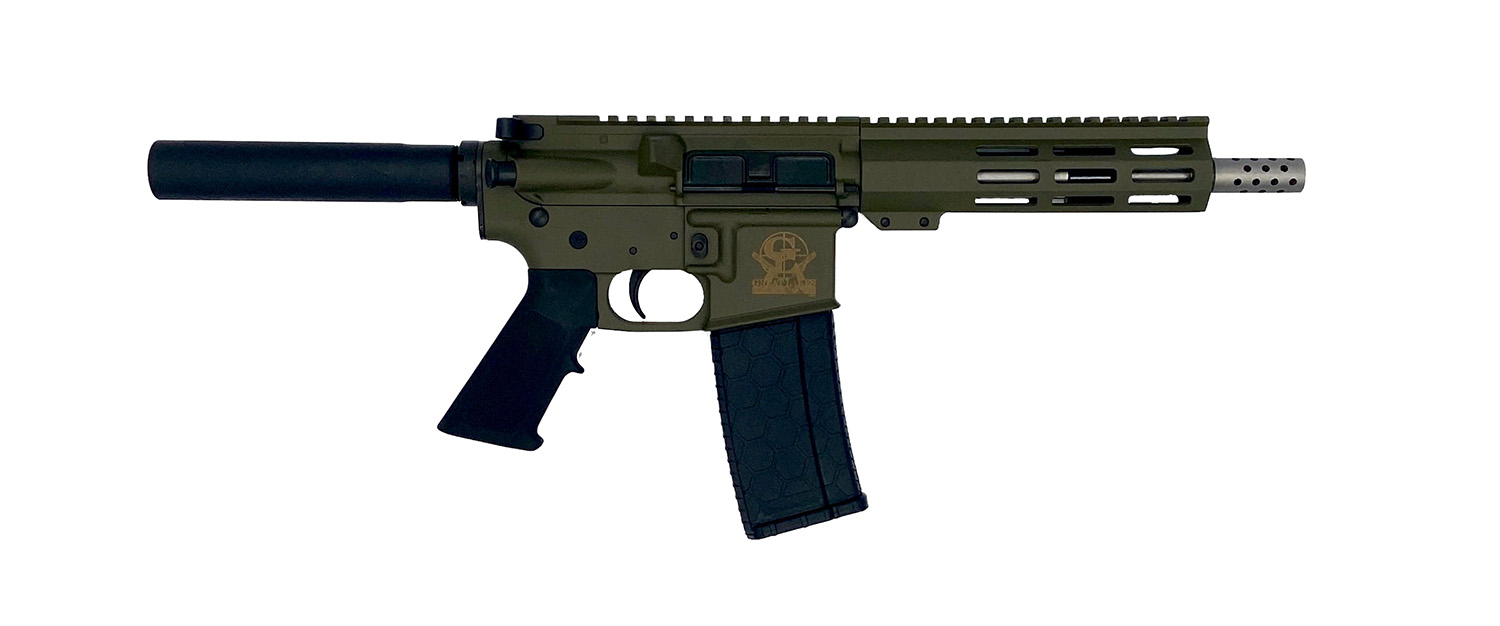 GREAT LAKES FIREARMS GL15 Pistol .223 Wylde 7.5" 30RD Pistol, Black image 1