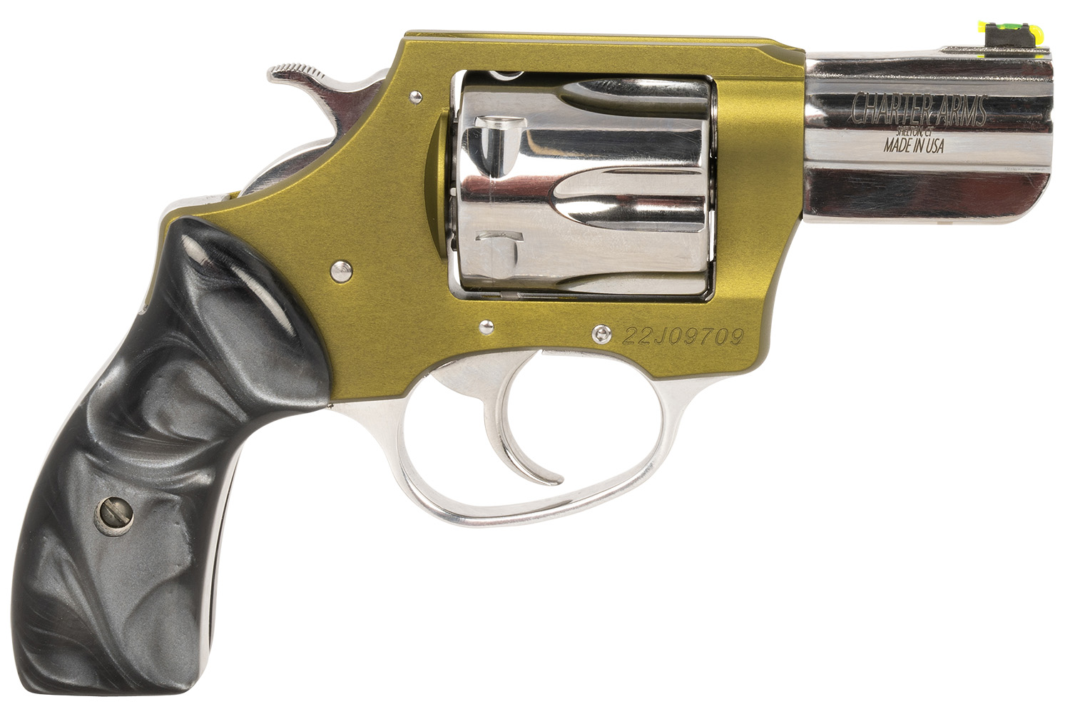 Charter Arms II Undercover .38 Special 2.2" 6RD Revolver, Od Green image 1