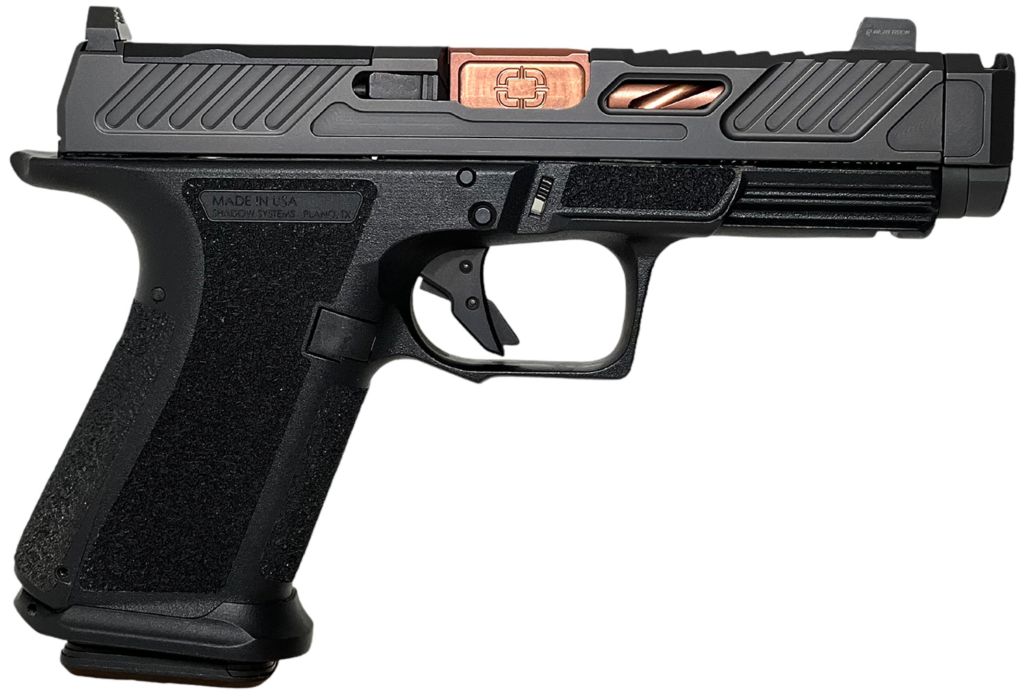 SHADOW SYSTEMS MR920P MR920 Pistol 9mm Luger 4.25" 15RD Striker-Fired Pistol, Black image 1