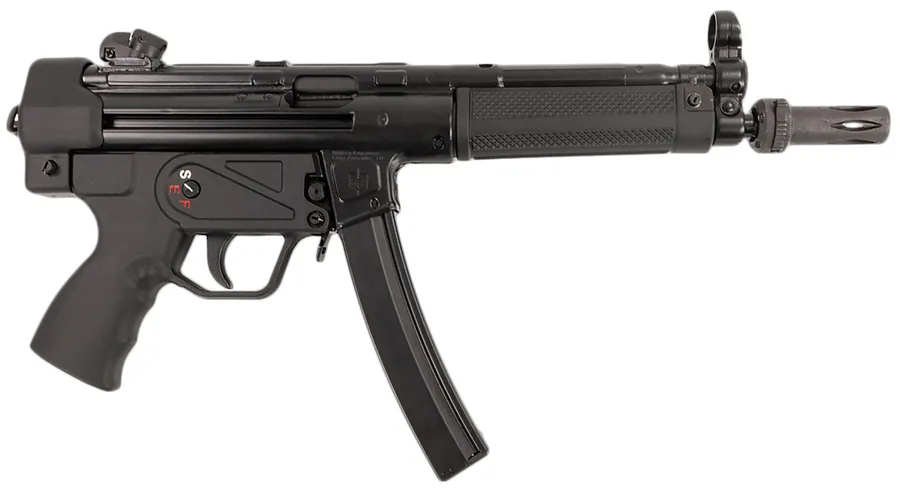 MAC 5 MAC 9mm Luger 8.9" 30RD Pistol, Black image 1