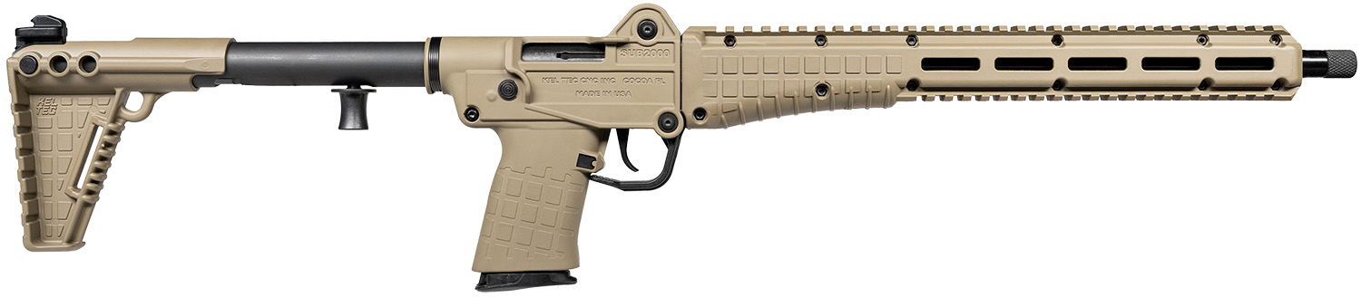 Kel-Tec SUB2000 Gen3 5.7x28mm 16.15" 20RD Rifle, Tan image 1