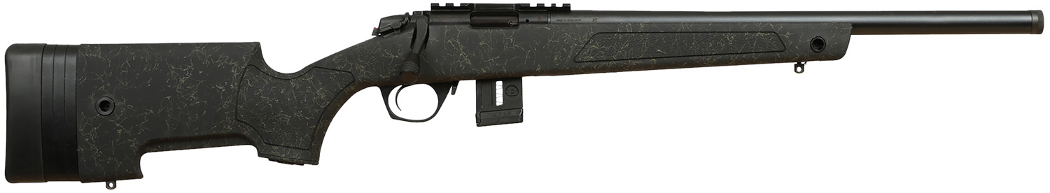 Bergara Rifles BMR BMR-X .22 WMR 18" 10RD Rifle, Black image 1