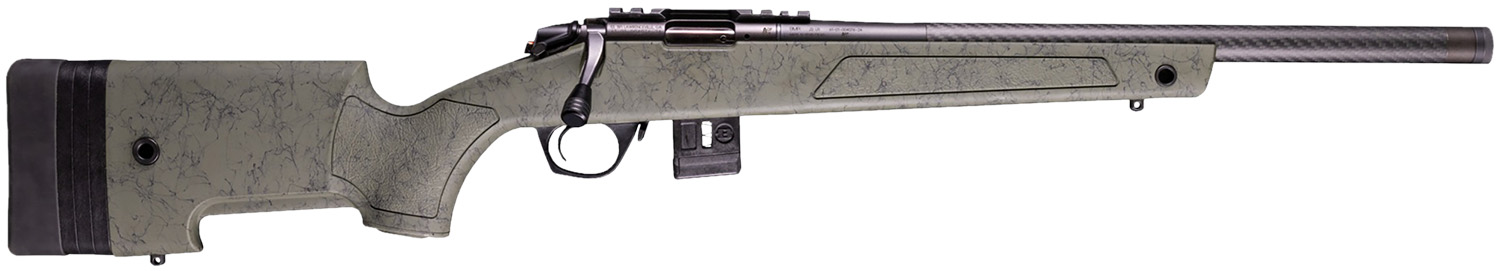 Bergara Rifles BMR BMR-X .17 HMR 18" 10RD Rifle, Black image 1