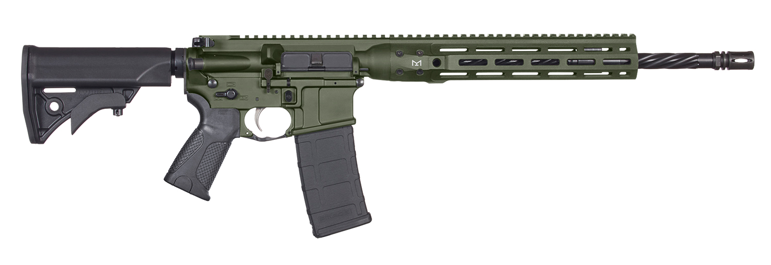 LWRC IC DI 5.56 NATO 16.1" 30RD Rifle, Olive Drab image 1