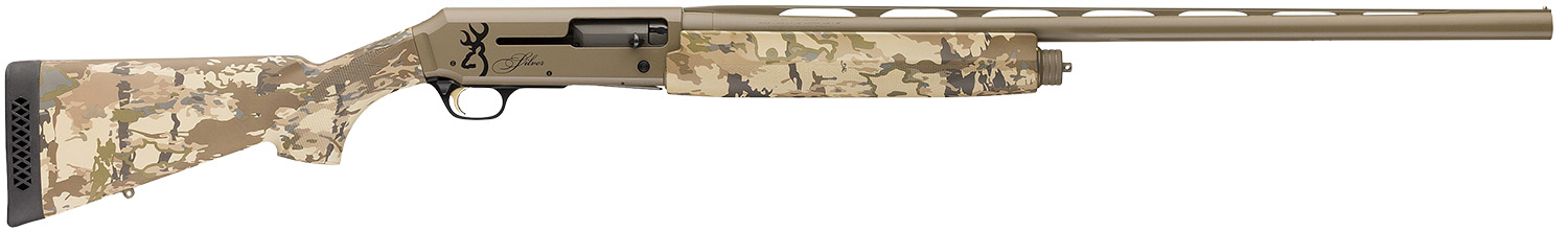 Browning Field Silver 12 Gauge 26" 4RD Shotgun, Flat Dark Earth image 1