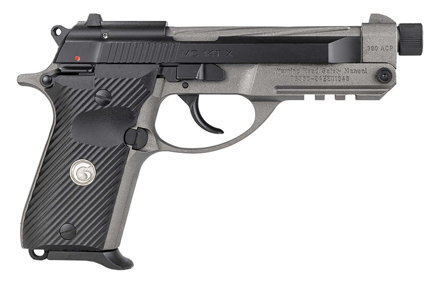 EAA Girsan MC14T MC 14TX .380 ACP 4.9" 13RD DA/SA Pistol, Tungsten image 1