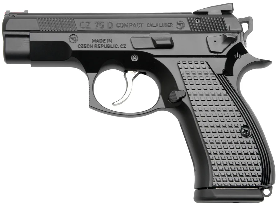 CZ CUSTOM SHOP 75 PCR 9mm Luger 3.9" 15RD DA/SA Pistol, Black image 1