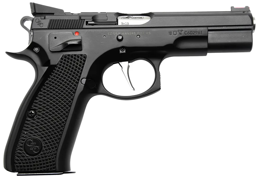 CZ CUSTOM SHOP 75 Shadow 9mm Luger 4.6" 16RD Pistol image 1