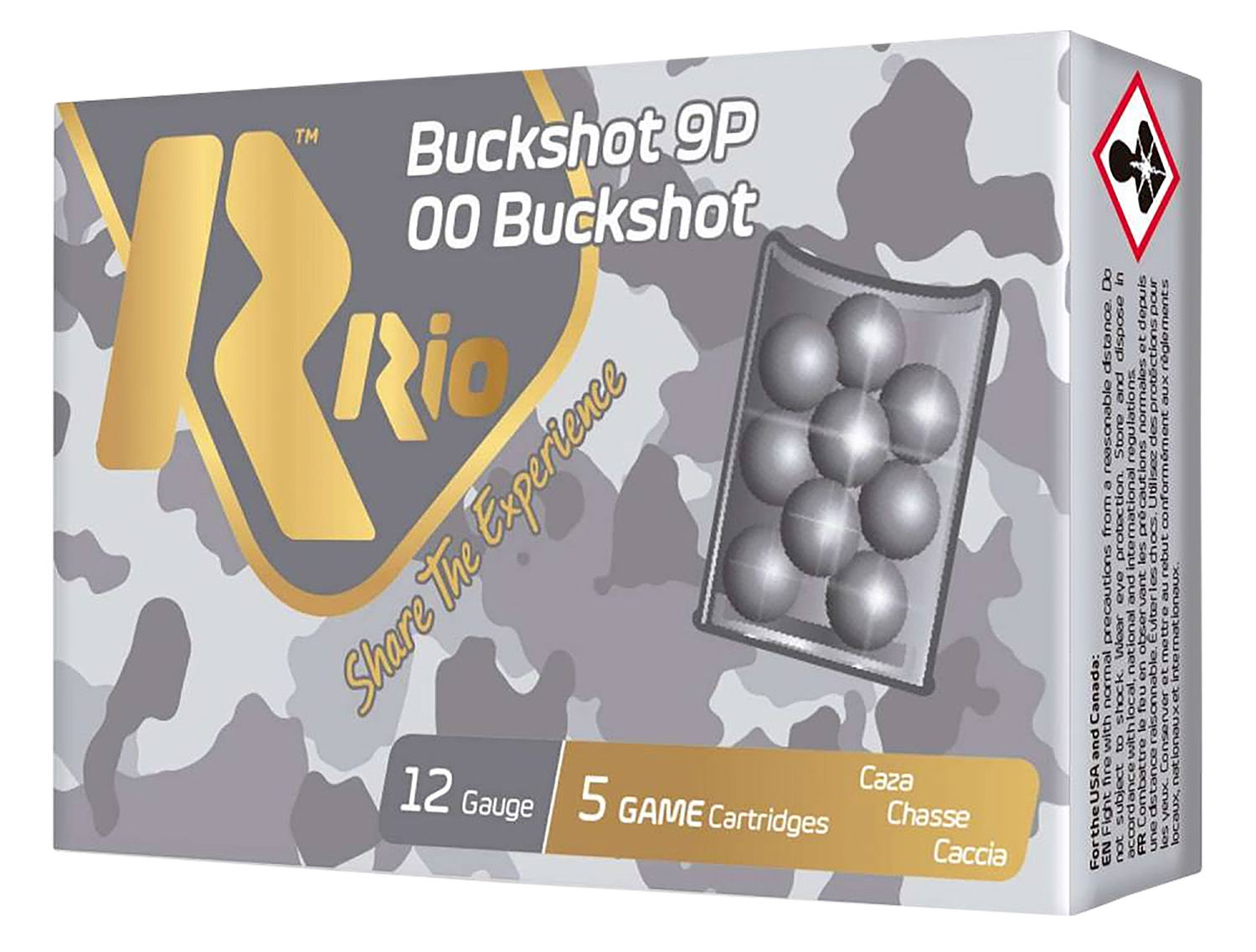 RIO AMMUNITION 12 Gauge 5rd image 1