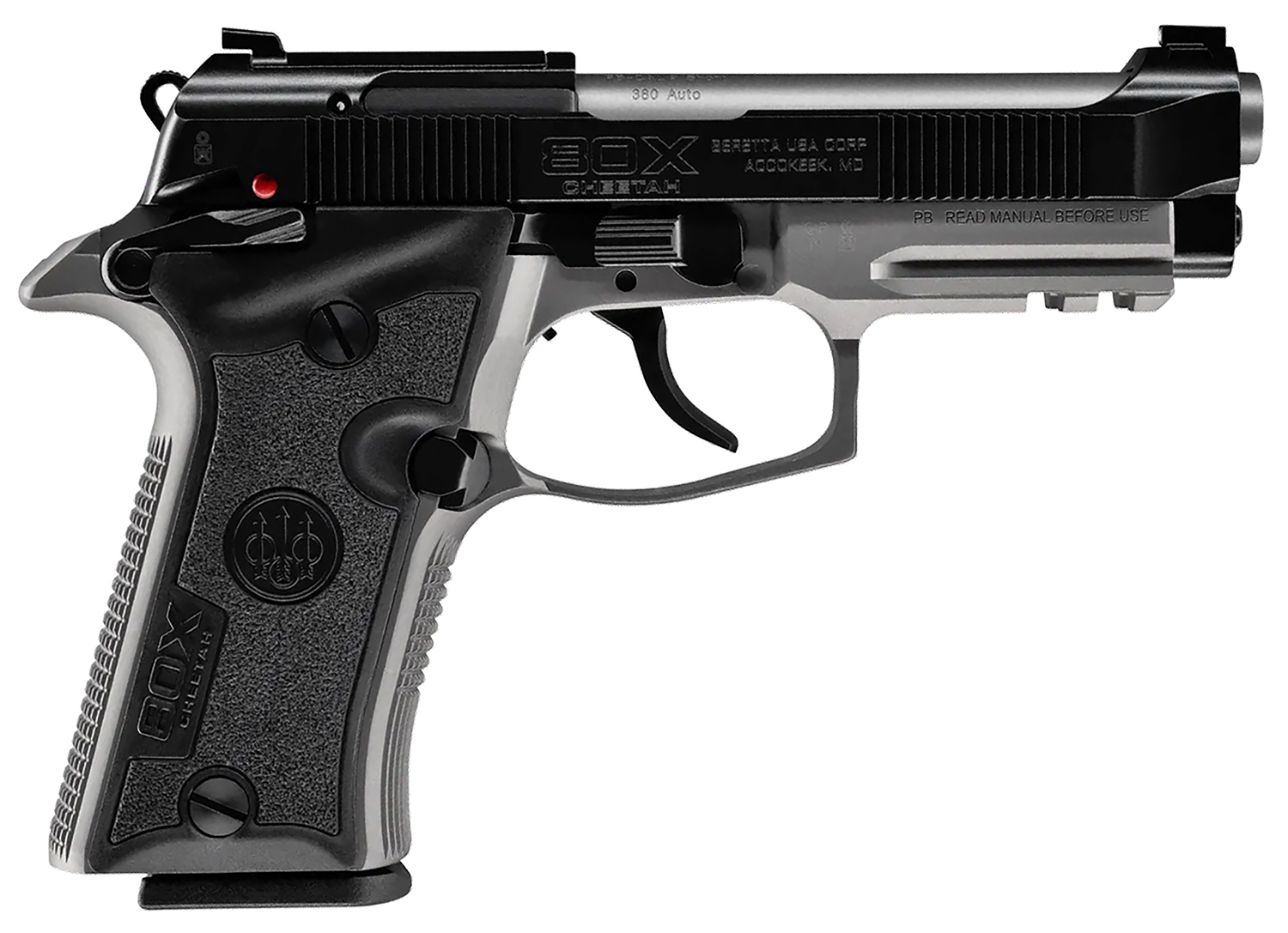 Beretta USA 80X Cheetah .380 ACP 3.9" 13RD Pistol, Gray image 1