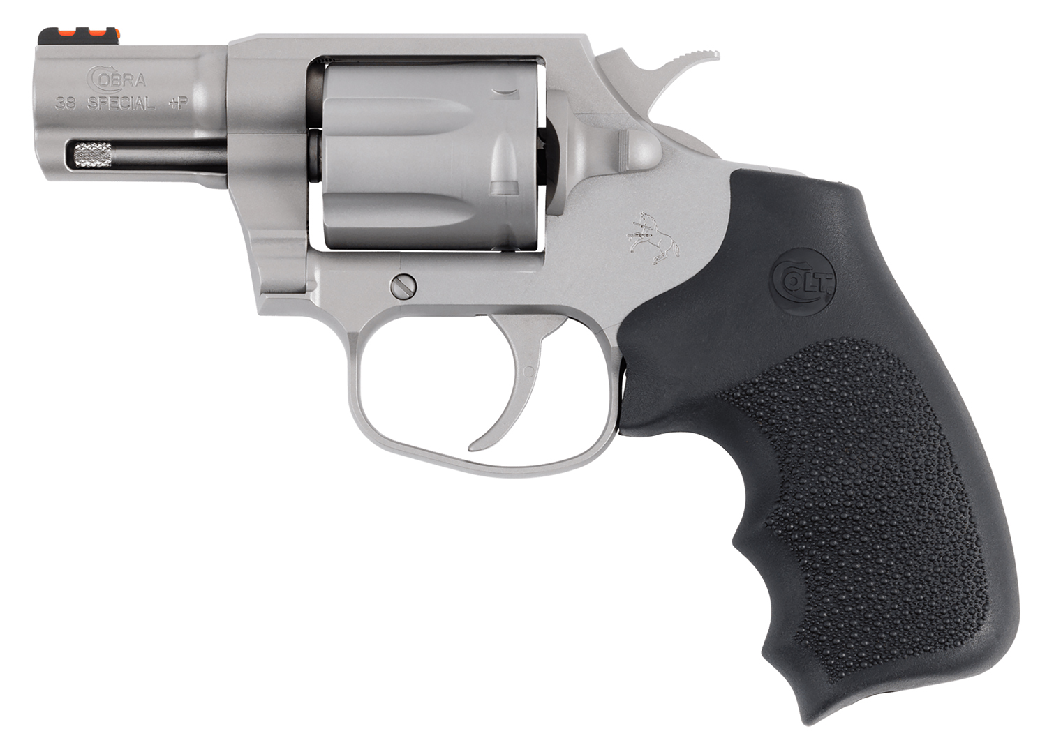 Colt Mfg Cobra .38 Special 2" 6RD DA/SA Revolver, Stainless Steel image 1