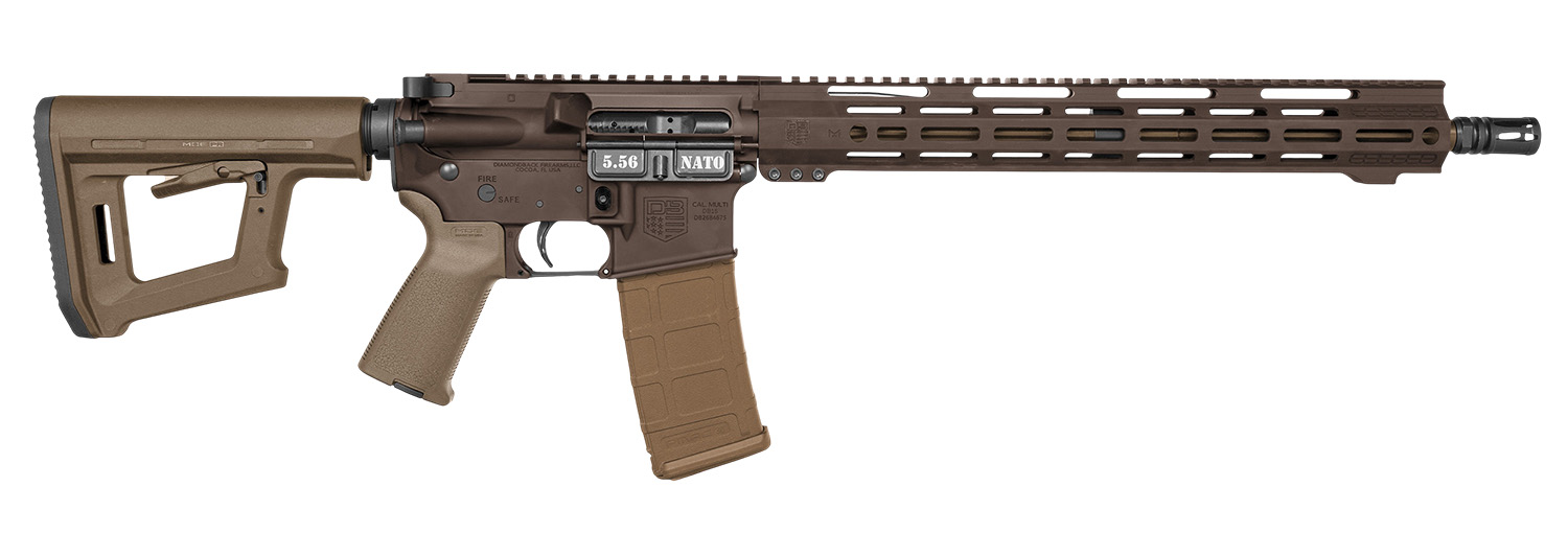 Diamondback Firearms DB15 Carbon 5.56 NATO 16" 30RD Rifle, Cerakote image 1