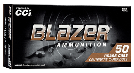 CCI 9mm Luger 147gr Total Metal Jacket 50rd image 2