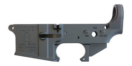 Franklin Armory BFSIII FAI-15 Stripped Lower Multi-Caliber Semi-Auto Lowers, Anodized image 2