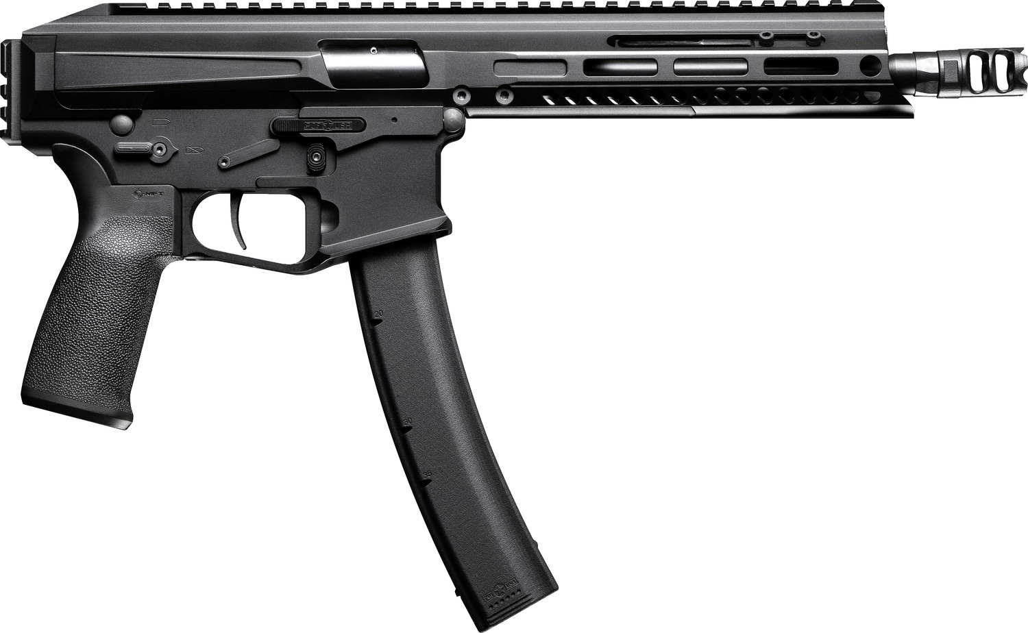 Patriot Ordnance Factory Phoenix 9mm Luger 8.5" 35RD Pistol, Black image 1