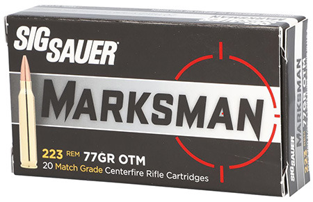 Sig Sauer .223 Rem 77gr Open Tip Match 20rd image 2