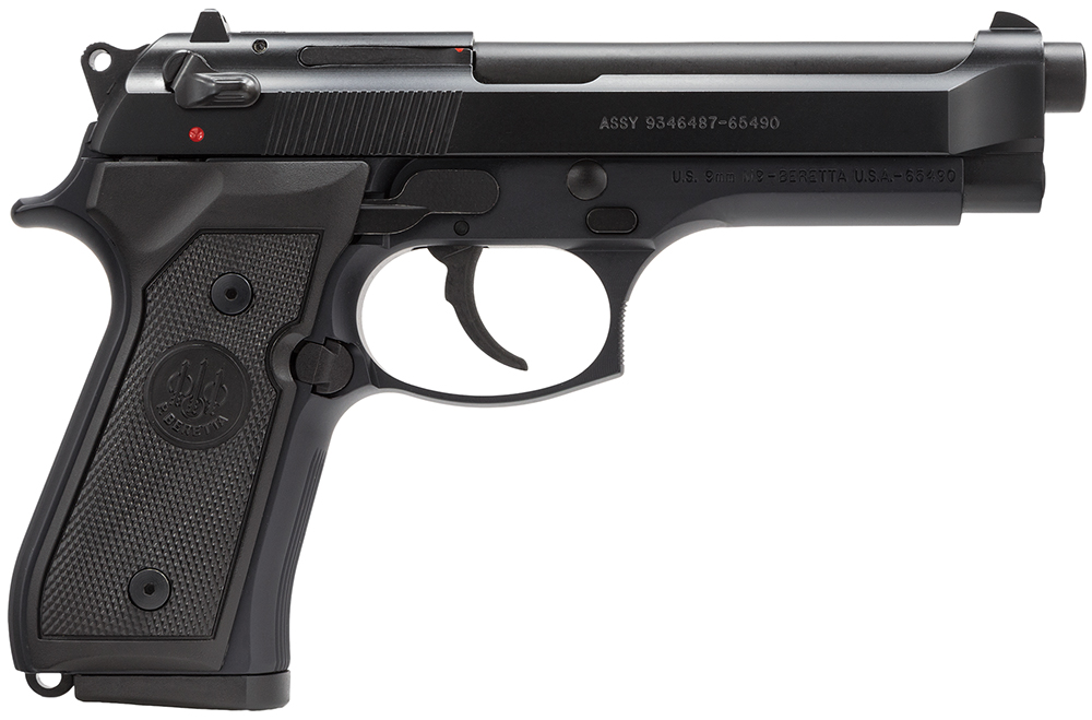 Beretta USA M9 92 Pistol 9mm Luger 4.9" 15RD Double / Pistol, Black image 1