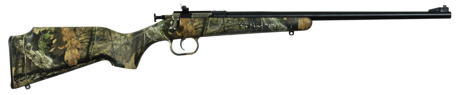 Crickett Synthetic Youth .22 LR 16.12" 1RD Rifle, Blue image 1