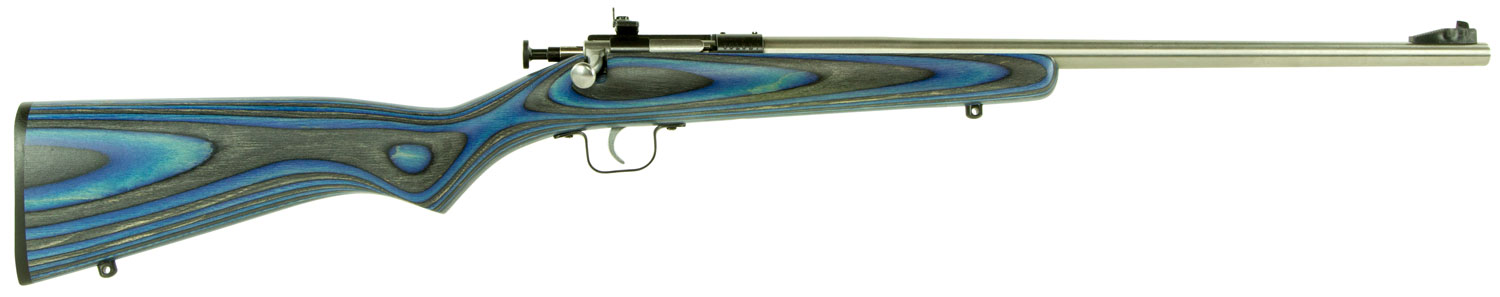 Crickett Laminate Youth .22 LR 16.12" 1RD Rifle, Stainless image 1