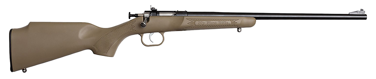 Crickett Synthetic Youth .22 LR 16.12" 1RD Rifle, Blue image 1