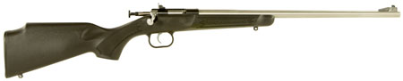 Crickett Synthetic Youth .22 LR 16.12" 1RD Rifle, Stainless image 2
