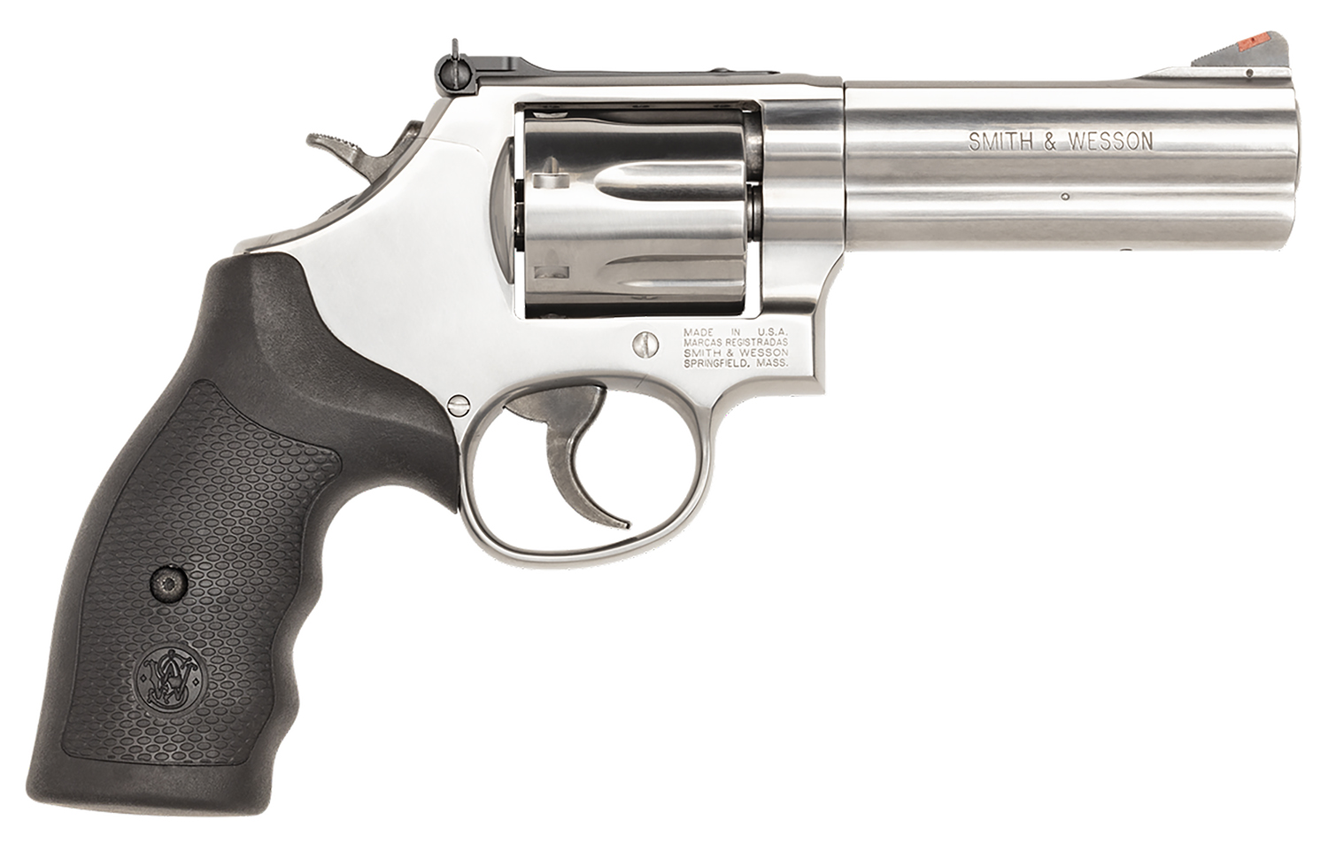 Smith & Wesson 686 Model 686 .357 Magnum 4.12" 7RD DA/SA Revolver, Stainless Steel image 1