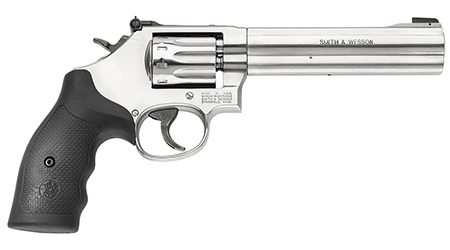 Smith & Wesson 617 Model 617 .22 LR 6" 10RD DA/SA Revolver, Stainless Steel image 2