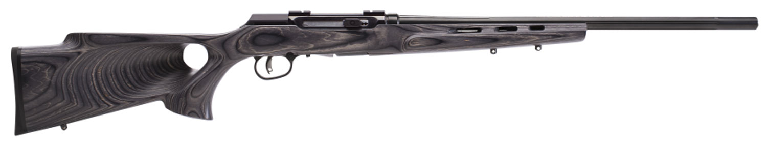 Savage A17 Rifle A Series .17 HMR 22" 10RD Rifle, Black image 1