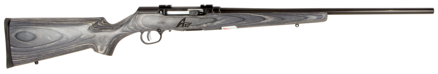 Savage A17 Rifle A Series .17 HMR 22" 10RD Rifle, Black image 1