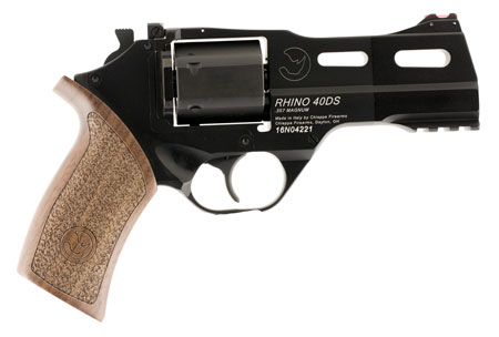 Chiappa Firearms 40DS Rhino .357 Magnum 4" 6RD DA/SA Revolver, Black image 2