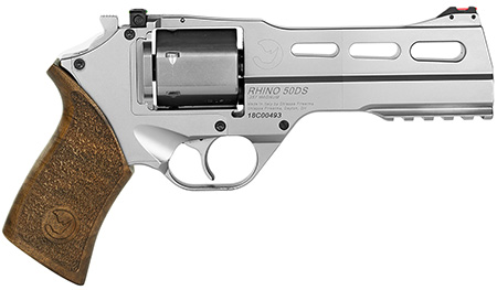 Chiappa Firearms 50SAR *CA Compliant Rhino .357 Magnum 5" 6RD Single Action Only Revolver, Nickel image 2