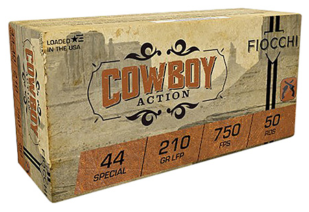 Fiocchi .44 Special 210gr Lead Flat Point 50rd image 2