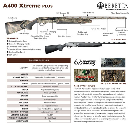 Beretta USA A400 12 Gauge 28" 2RD Shotgun image 6