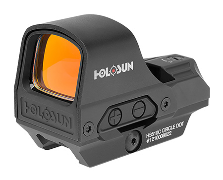 Holosun 510 1x0 2 MOA Red Dot/65 MOA Circle image 3