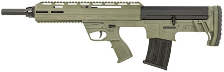 Tokarev USA TBP 12 Shotgun TBP 12 Gauge 18.5" 5RD Shotgun, Olive Drab image 4