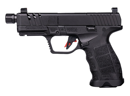 Sar USA SAR9 C 9mm Luger 4" 15RD Single Action Only Pistol, Black image 5