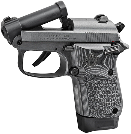 Beretta USA 20X Bobcat You're On Your Own .22 LR 2.4" 8RD Pistol, Black image 6