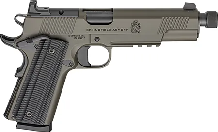Springfield Armory 1911 Style Pistol .45 ACP 5.75" 8RD Pistol, Olive Drab image 4