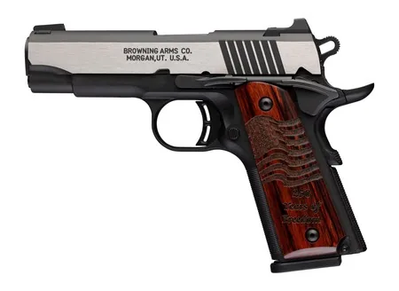 Browning 1911 Black Label Medallion Pro 250 .380 ACP 3.63" 8RD Pistol, Black image 5