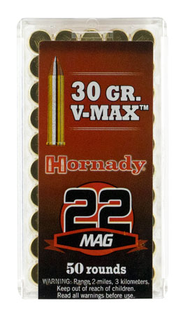 Hornady .22 Win Mag 30gr Hornady V Max 50rd image 4