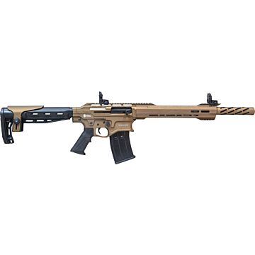 Citadel CBOSS2512-BRZ-CA 12 Gauge 18" 5RD SEMI-AUTOMATIC Shotgun, Burnt Bronze image 1