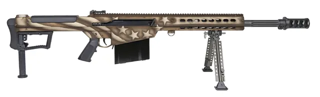 Barrett M107A1 America 250 .50 BMG 20" 10RD Rifle, Cerakote