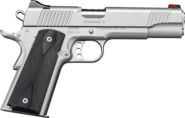 Kimber 1911 Style Pistol Stainless II .45 ACP 5" 7RD Pistol, Silver