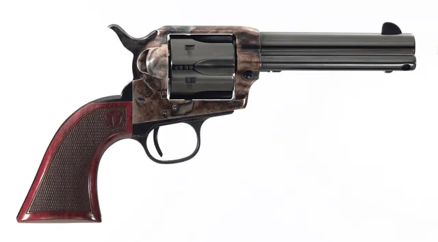 Taylors and Company 1873 Smoke Wagon .357 Magnum 4.75" 6RD Revolver, Blued