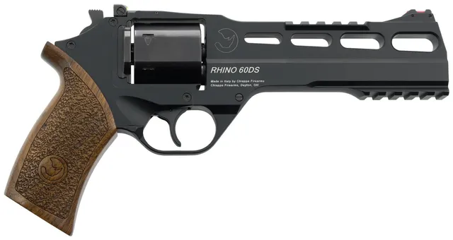 Chiappa Firearms 60DS *CA Compliant Rhino 10mm Auto 6" 6RD Revolver, Black